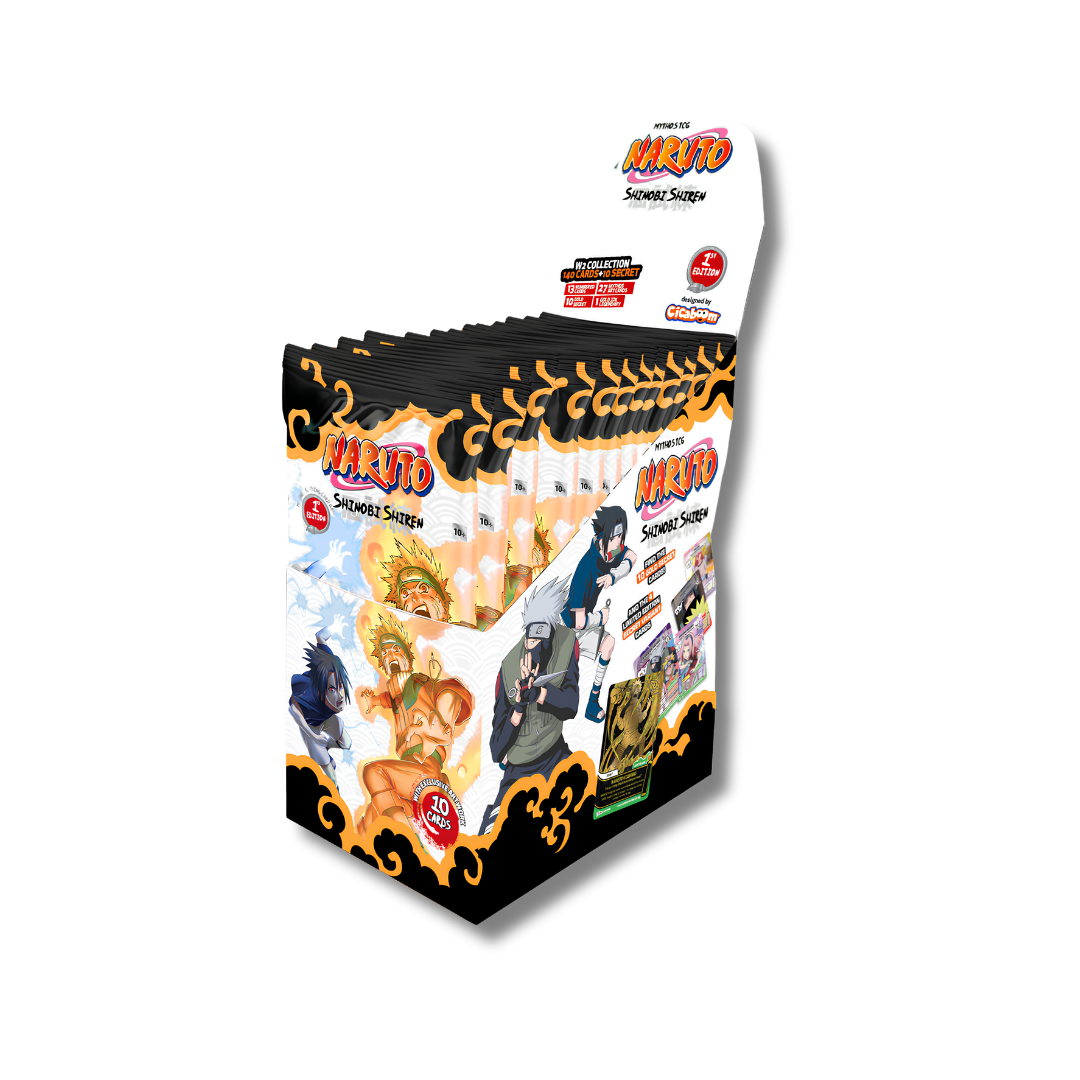 Naruto Mythos TCG Booster Box Shinobi Shiren 1° Edizione (EN)