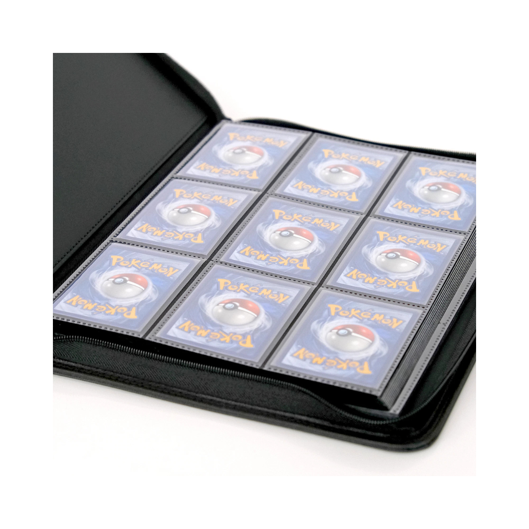 Raccoglitore Binder Album con Zip 9 Tasche 360 Slot