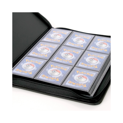 Raccoglitore Binder Album con Zip 9 Tasche 360 Slot