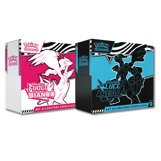 Pokemon Set Allenatore Fuoriclasse Fuoco Bianco Luce Nera (IT)