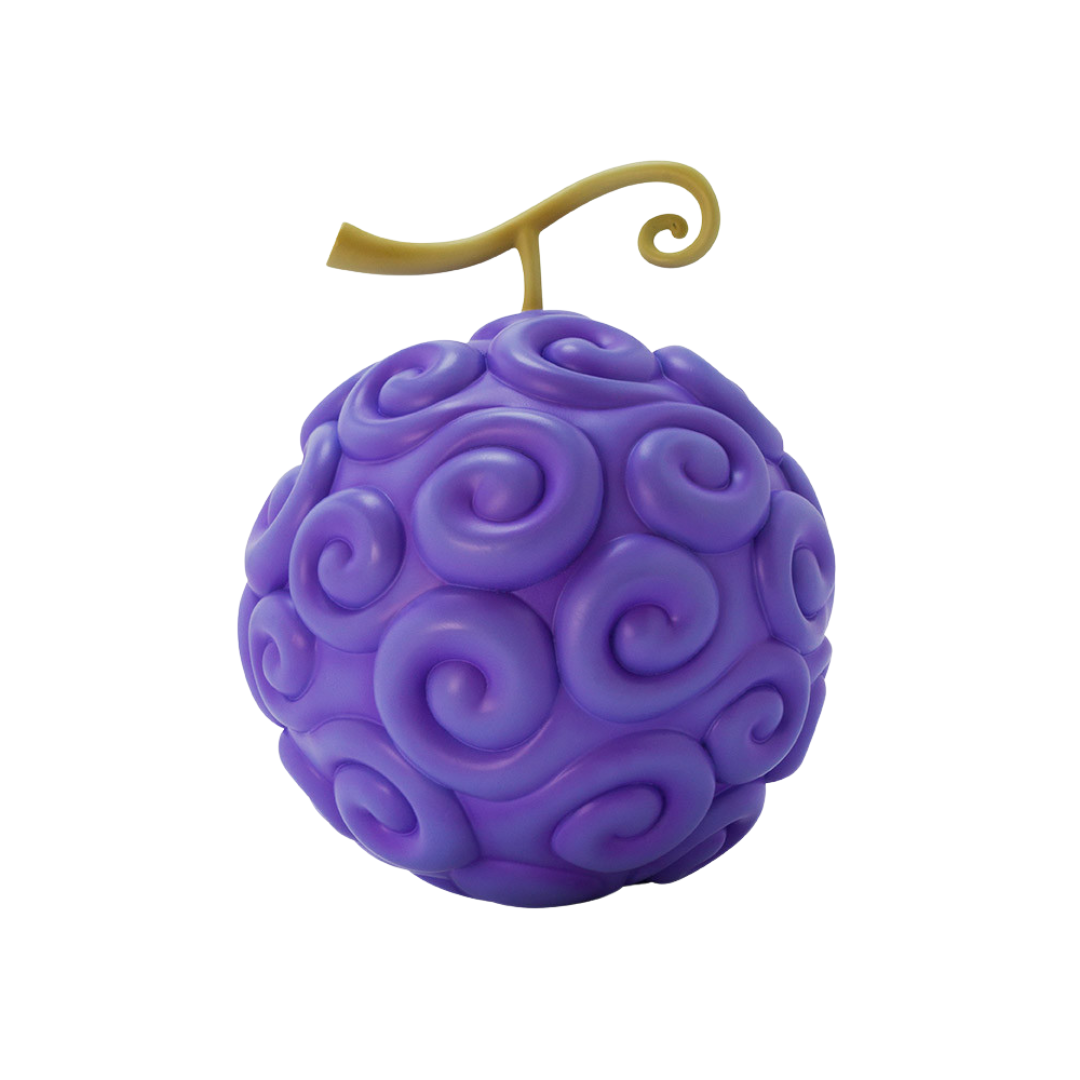 One Piece Replica Frutto Gum-Gum in Resina