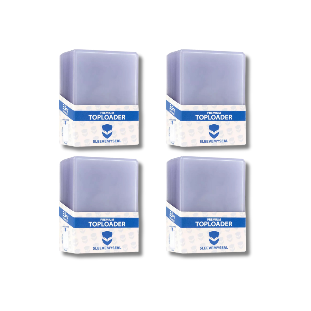 Top Loader Premium con Film Protettivo "3x4" 35PT