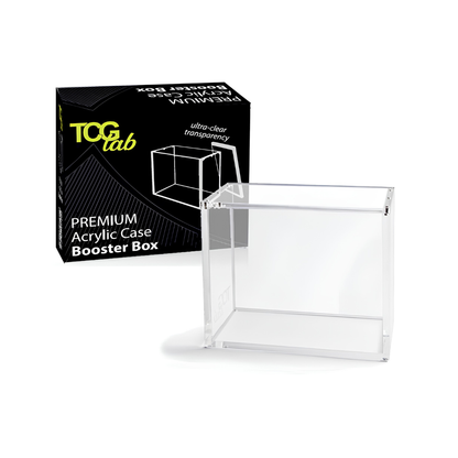 TCG Lab Premium Case Protettivo per Pokemon Booster Box Magnetico in Plexiglass
