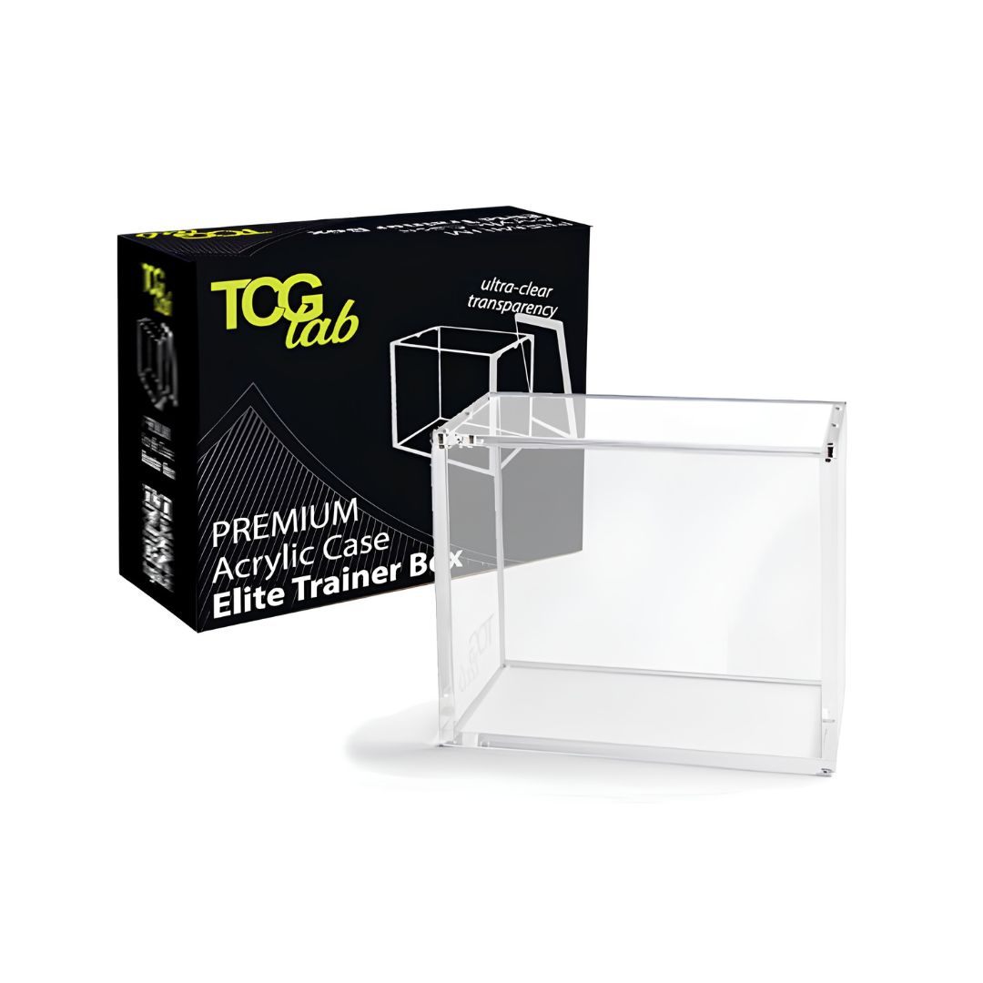 TCG Lab Premium Case Protettivo per ETB Set Allenatore Magnetico in Plexiglass