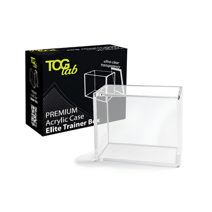 TCG Lab Premium Case Protettivo per ETB Set Allenatore Magnetico in Plexiglass