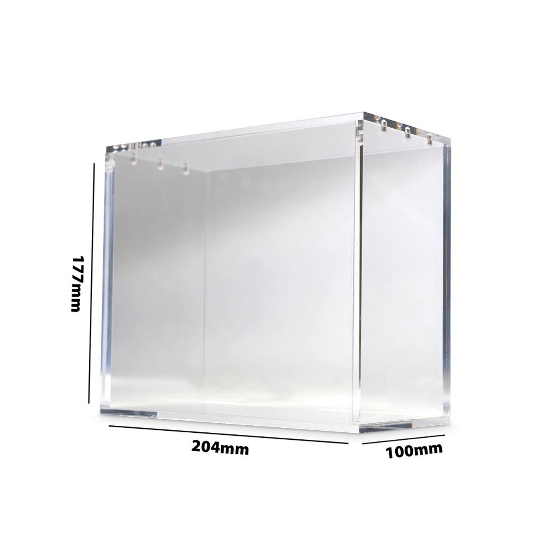 Case in Plexiglass Magnetico Trasparente Teca per Set Allenatore Fuoriclasse Pokemon