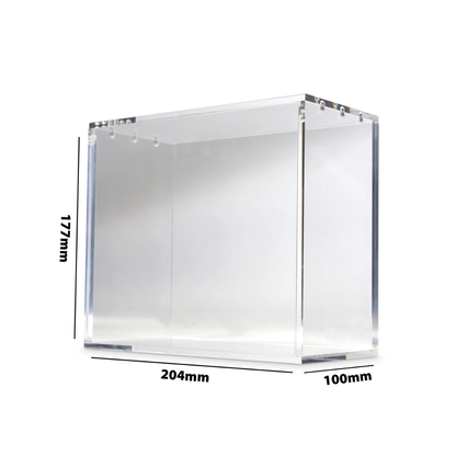 Case in Plexiglass Magnetico Trasparente Teca per Set Allenatore Fuoriclasse Pokemon
